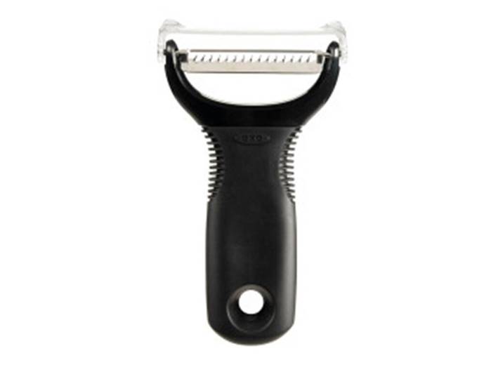 Schäler Oxo schwarz 18/10 Edelstahl B 26.5 cm - Schäler