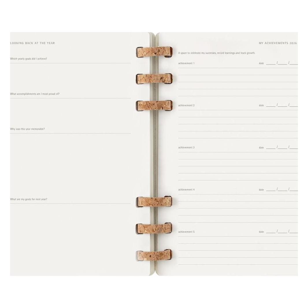 Moleskine SpiralLife (Large 13x21, 1 Woche / 2 Seiten) (DSSPB12MWH3Y26)
