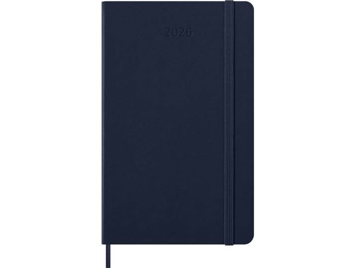 Moleskine 8056999275235 MOLESKINE agenda / organiseur 2026\, semaines\, XL\, couverture rigide\, bleu