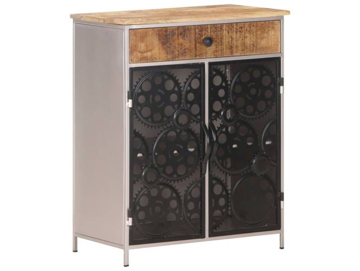 Buffet bahut commode armoire 60 x 35 x 75 cm bois marron