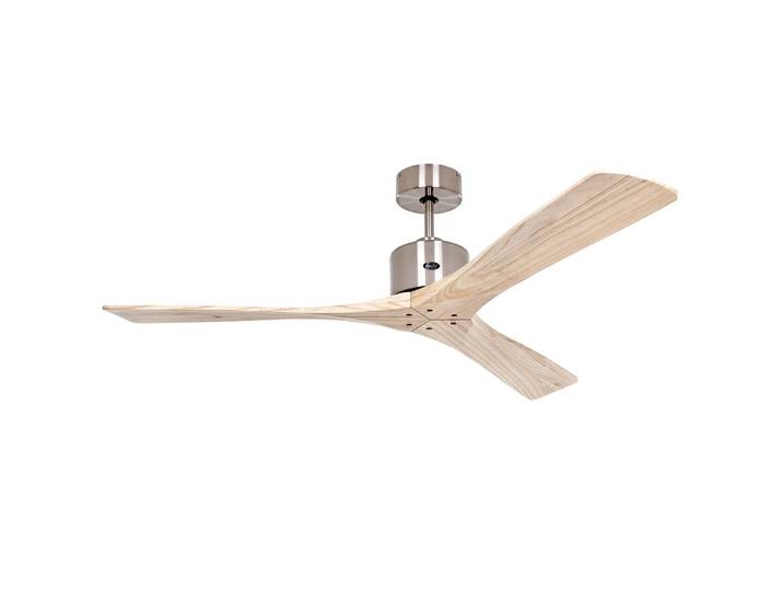 CasaFan Deckenventilator Macau, chrom/holz hell, Fernbedienung Macau, Holz hell, für Wohn- / Esszimmer, Holz, Modern
