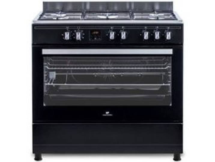 Cuisinière piano four multifonctions catalyse - CONTINENTAL EDISON - CECP9060BDD- 95 L - Affichage digital - L90 x H 85 cm - Noir