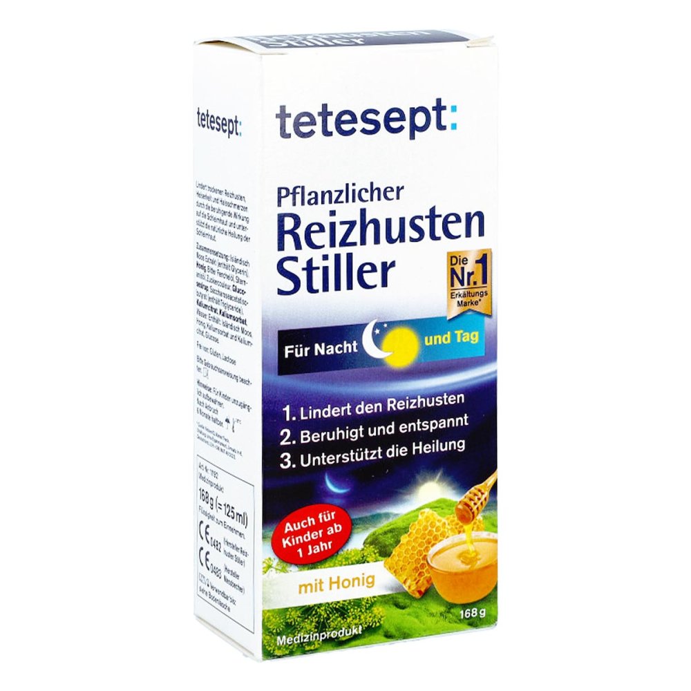 Merz Consumer Care GmbH Tetesept Pflanzlicher Reizhusten Stiller Flü.z.e. 14145630