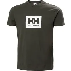 HELLY HANSEN Herren Shirt HH BOX T, Größe S in Grün 483