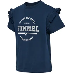 HUMMEL hmlVIOLET T-SHIRT S/S dress blues 128