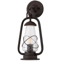 Elstead Lighting, Gartenbeleuchtung, Miners Aussen-Wandleuchte E27 Alte Bronze IP44 (E27, IP44)