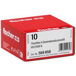 Fischer 569858 TherMax M12/M8 R Gewindereduzierstift 10 St.