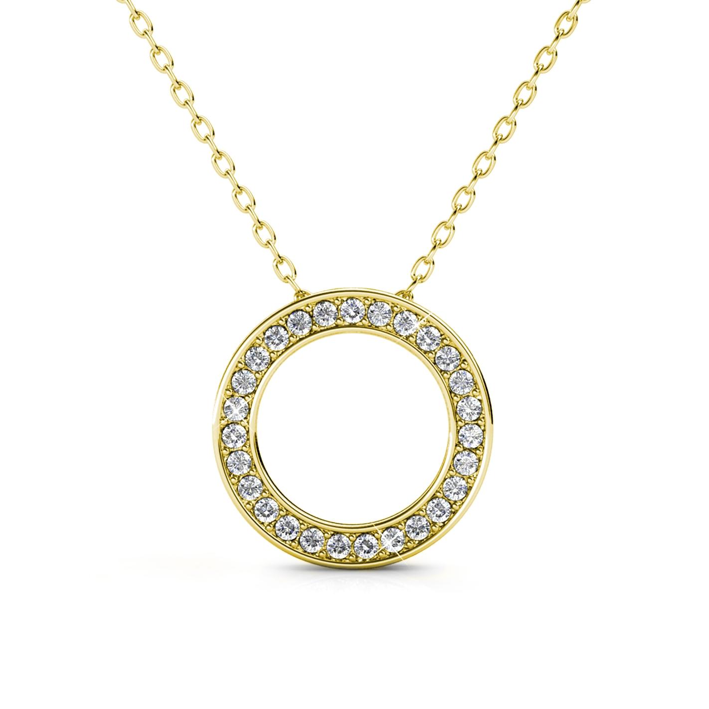 Ophir hangers - Goud en kristal