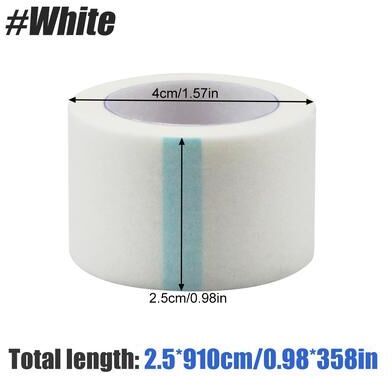 The Handy Homestead Nose Tape For Rhinoplasty Shaping, Breathable Micropore Tape For Sensitive Skin white L
