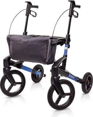 Rollator Olympos ATR Black Series M, OFF road wheels>>>>Farbe: ozeanblau