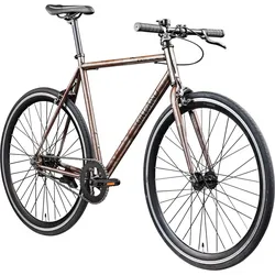 Galano Blade Fixie Fahrrad 28 Zoll Singlespeed 165 - 195 cm retro Urban Bike mit Flip Flop Nabe für Fixed Gear und Freilauf