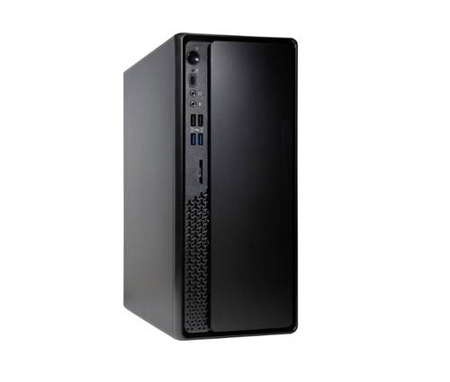 Chieftec BS-10B-300 Mini-Tower PC-Gehäuse Schwarz