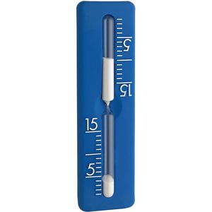 TFA Sauna-Sanduhr 40.1043.06 Sandy blau, 15 Min., Höhe 31 cm, Silikon