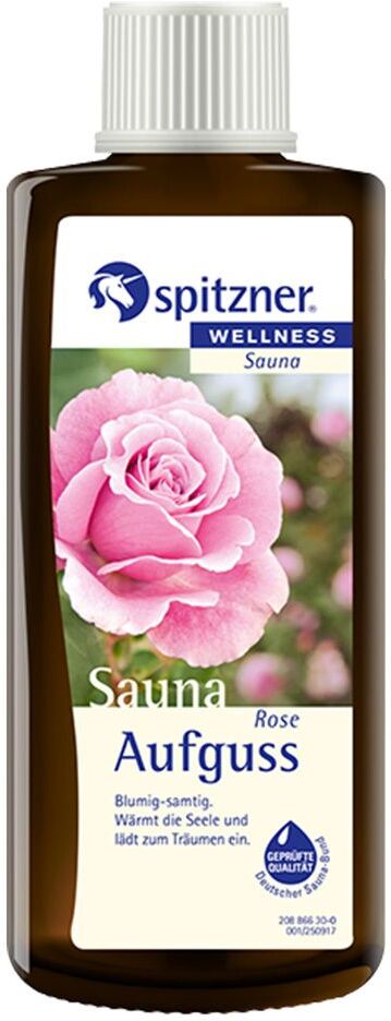 Spitzner Saunaaufguss Rose Wellness 190 ml Konzentrat