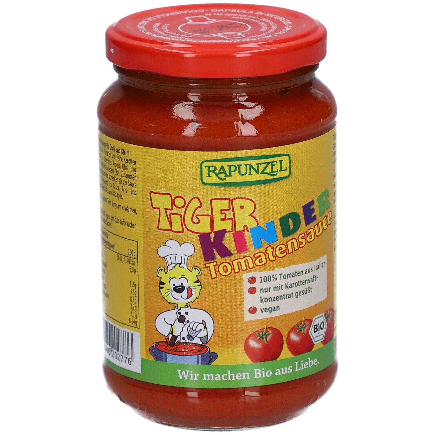 Rapunzel Tomatensauce Tiger 345 ml Keine Angabe