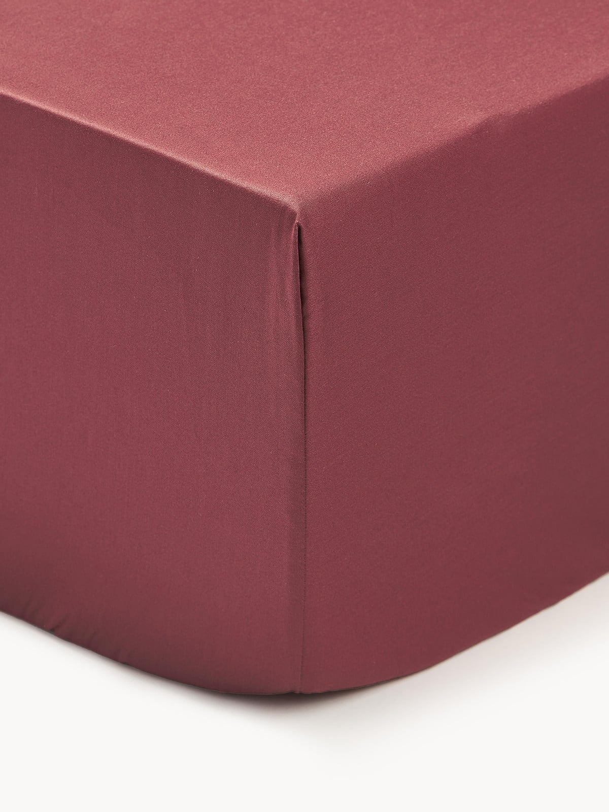 Westwing Collection Premium divan hoeslaken van katoensatijn