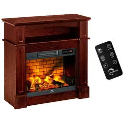 Elektroofen/-kamin Sifora 2000 W 80,5 x 30 x 81 cm Holz Sannover – wird montiert und betriebsbereit geliefert