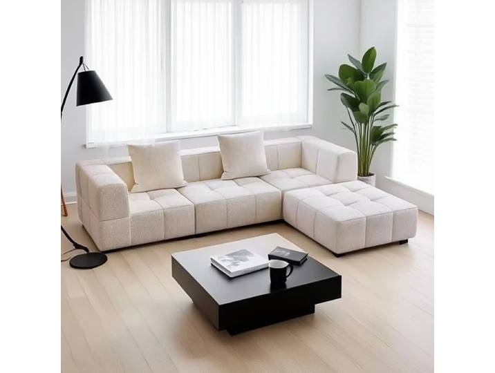 Canapé en tissu de luxe, fauteuil inclinable design, canapé-lit nordique moderne pour chambre et salon