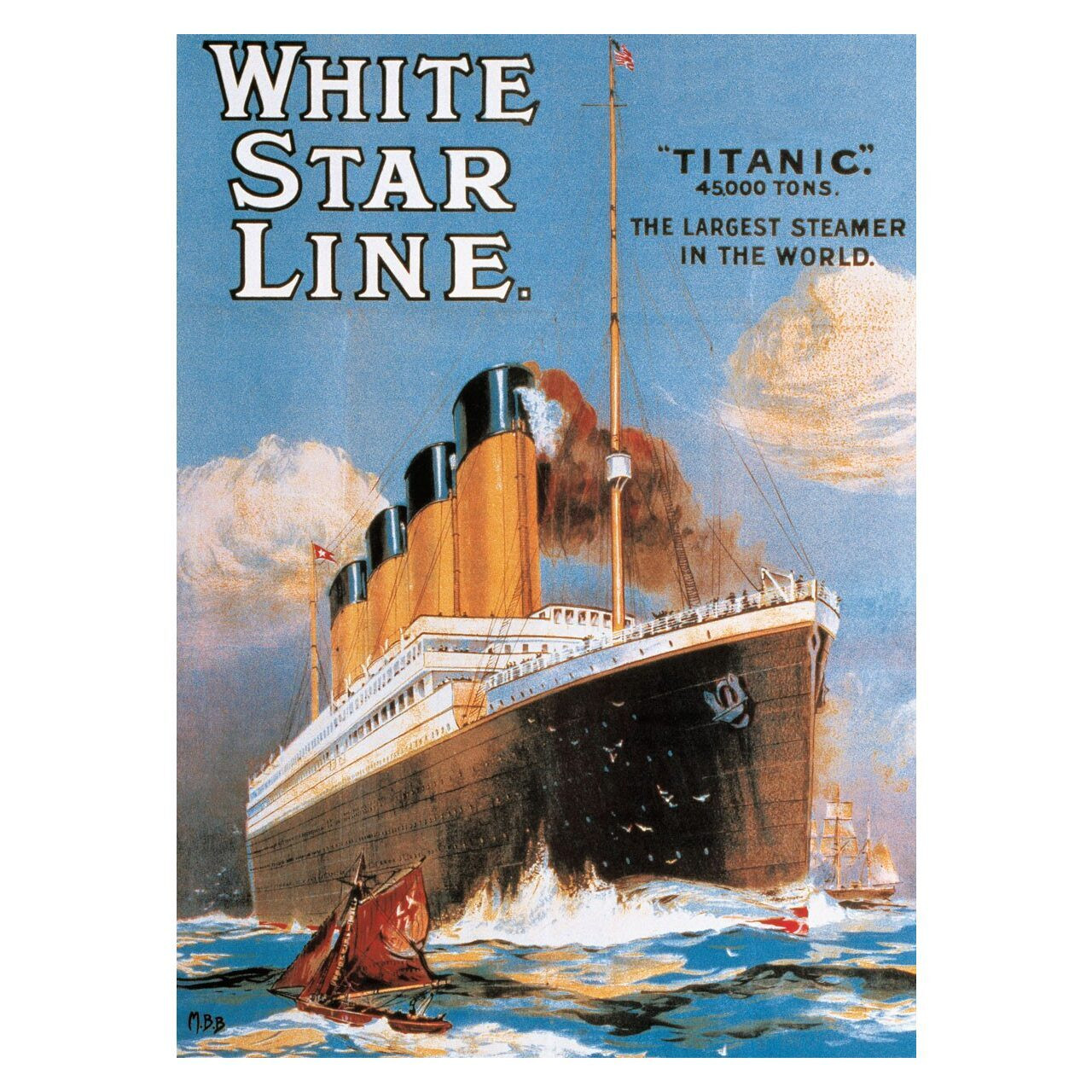 Eurographics Titanic White Star Line Puzzel