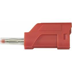 TRU COMPONENTS TC-R8-104 R Lamellenstecker Stecker, gerade Stift-Ø: 4 mm Rot 1 St. 1587903