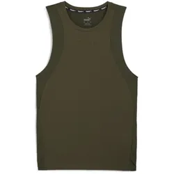 PUMA Energy Cloudspun Mesh Tanktop Herren 80 - dark olive XXL