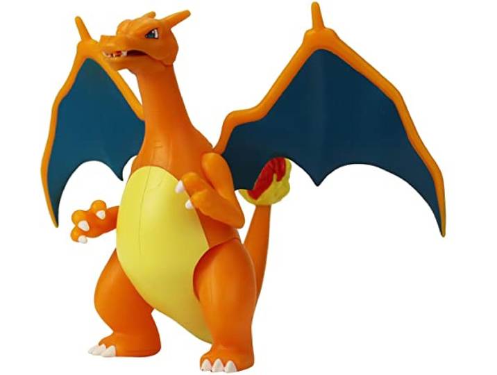 Pokémon Battle Feature Figure - Glurak Uniseks actiefiguur, meerkleurig