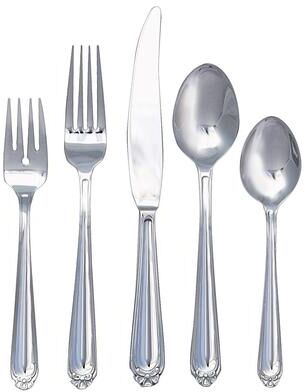Ginkgo Bonnie 42-piece Stainless Steel Flatware Set