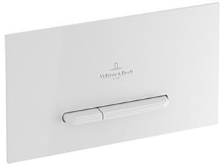 Villeroy und Boch Villeroy & Boch ViConnect WC-Betätigungsplatte 92218061 verchromt, Kunststoff