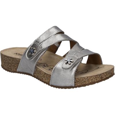 Sandale JOSEF SEIBEL "Tonga 82, cristal", Damen, Gr. 40, beige (cristal), Obermaterial: 100% Rindsleder Leather cow., Schuhe Sandale