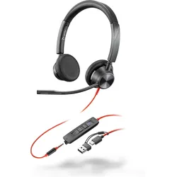 Poly Blackwire 3325 Stereo Headset