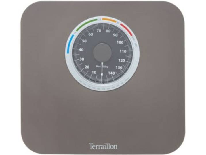 Terraillon - Pèse Personne Mécanique Nautic Up Taupe