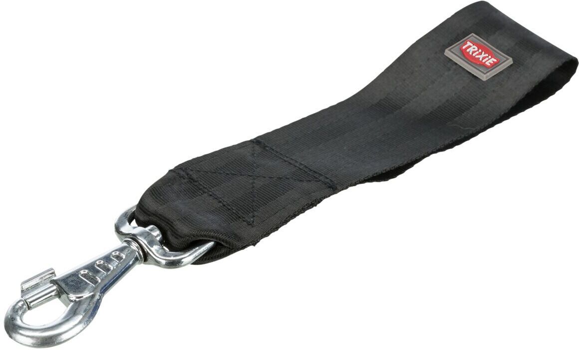 TRIXIE Universal-Anschnallschlaufe für Auto-Geschirre, 30 cm / 45 mm, schwarz