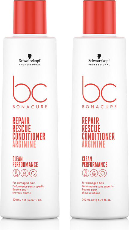 Schwarzkopf BC Clean Repair Rescue Conditioner 200ml Double