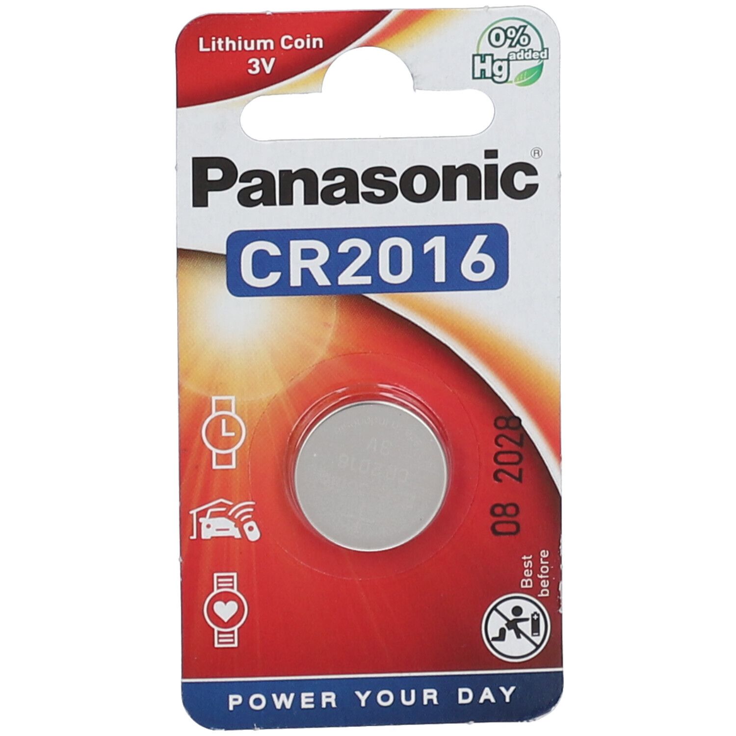 Batterien Lithium 3V CR 2016 1 St