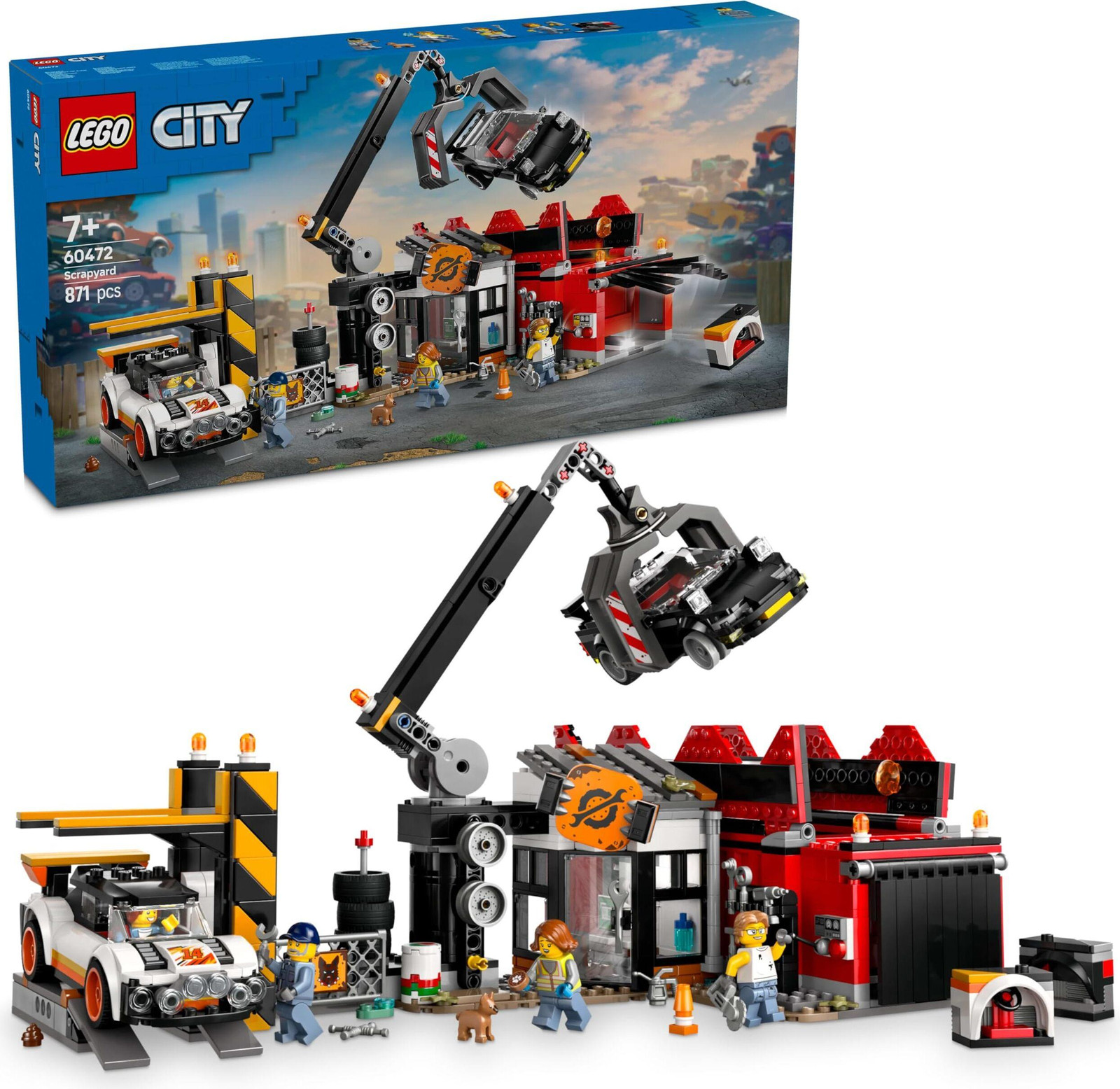 LEGO City Schrooterrein 60472