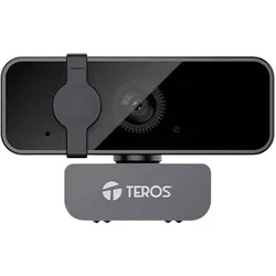 Teroson Teros Webcam 2560 x 1440 Pixel Mikrofon, Standfuss (2 Mpx), Webcam, Schwarz