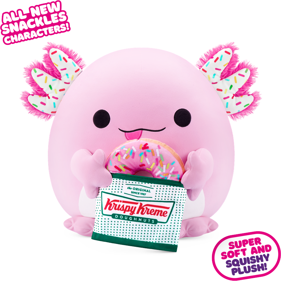 Snackles - 20 cm plush - Teddy Bear, Doughnuts