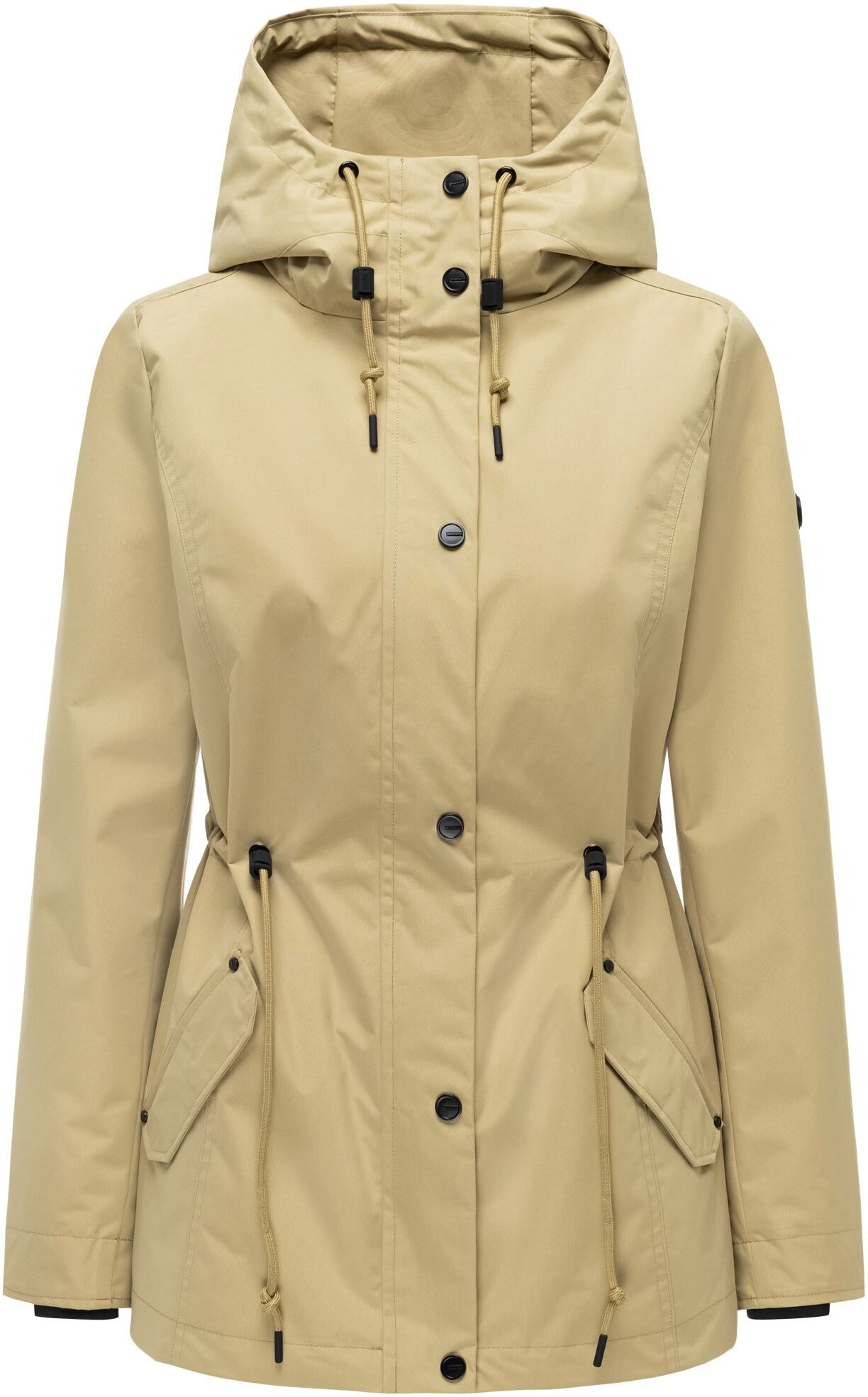 Outdoorjacke MARIKOO "Marikoo Bonbonparty Damenjacke N124", Kinder, Gr. XL, grün (urban khaki), Obermaterial: 100% Polyester PES., Jacken Outdoorjacke