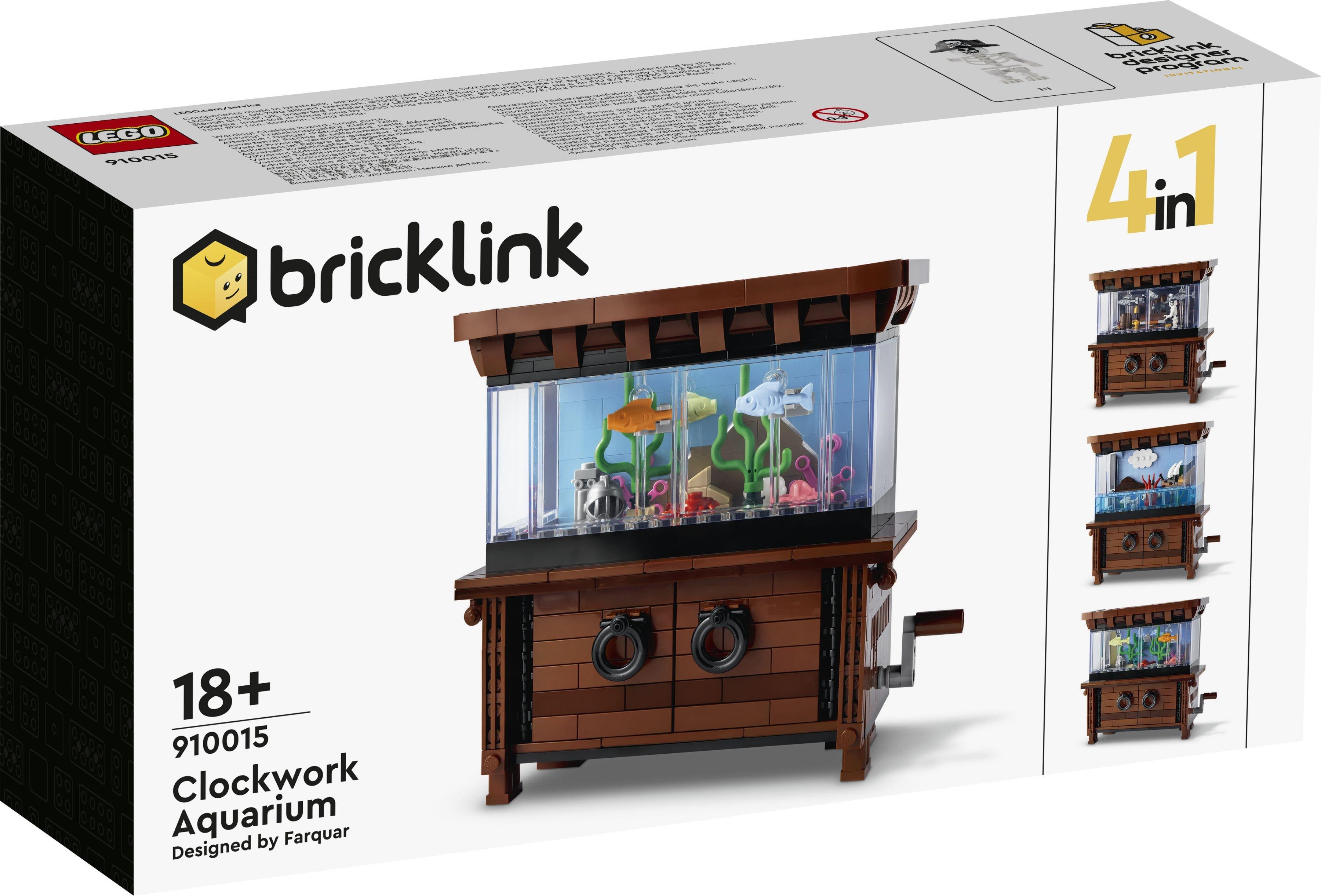 LEGO Bricklink 910015 Uhrwerk-Aquarium