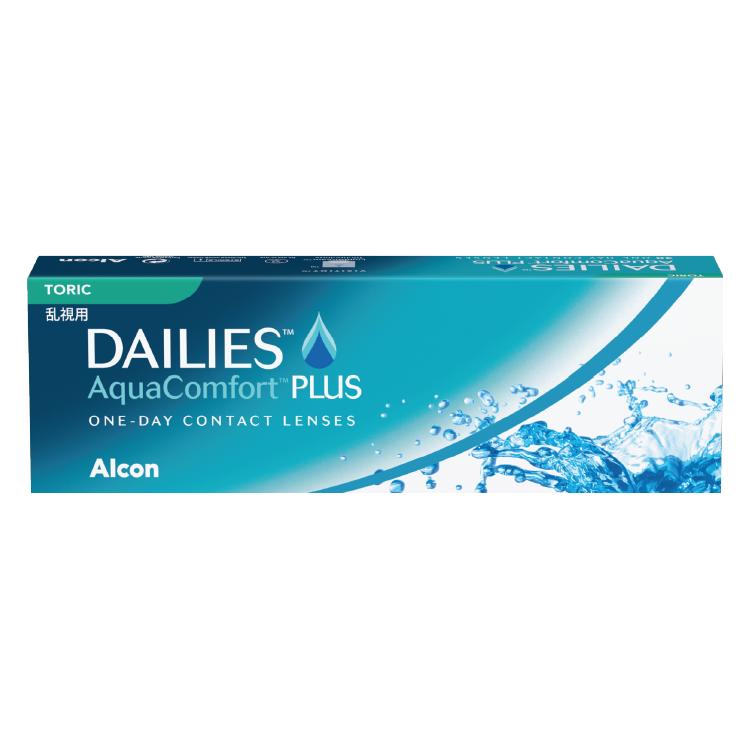 Dailies AquaComfort PLUS Toric (keine Korrektur, Tageslinse, 30 Stk., Torisch) (25069060)