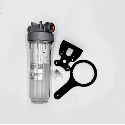 MIKROBAN® Gehäuse transparent mit 3/4" Metall-Innengewinde | 10Zoll