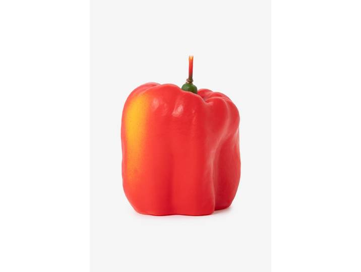 Rode paprika kaars