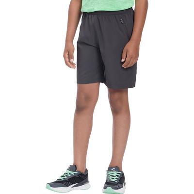 Shorts ENERGETICS "Ju.-Shorts Finn B", Mädchen, Gr. 116, N-Gr, grau (anthrazit), Obermaterial: 90% Polyamid, 10% Elasthan, Hosen Shorts, für Kinder entwickelt, normale-weite Passform