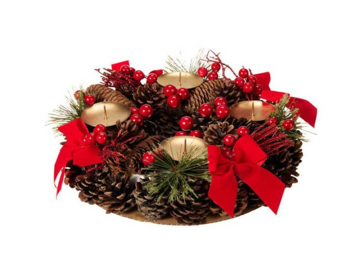 Home & Styling Collection advents kerstkrans (27 cm)