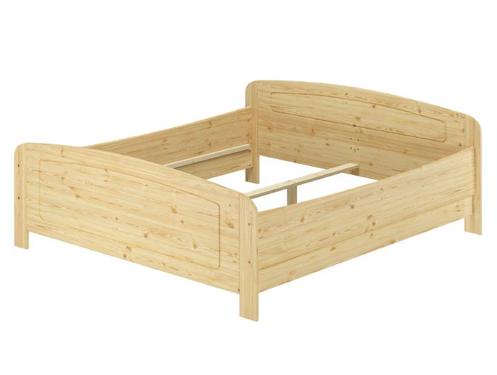 Massivholzbett 180 cm x 200 cm Seniorenbett Extra Hoch Doppelbett
