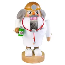 GLÄSSER SEIFFEN Nussknacker aus Holz Höhe 20cm