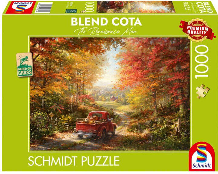 Puzzle 1000 pcs Retour à la maison, Blend Cota - Schmidt