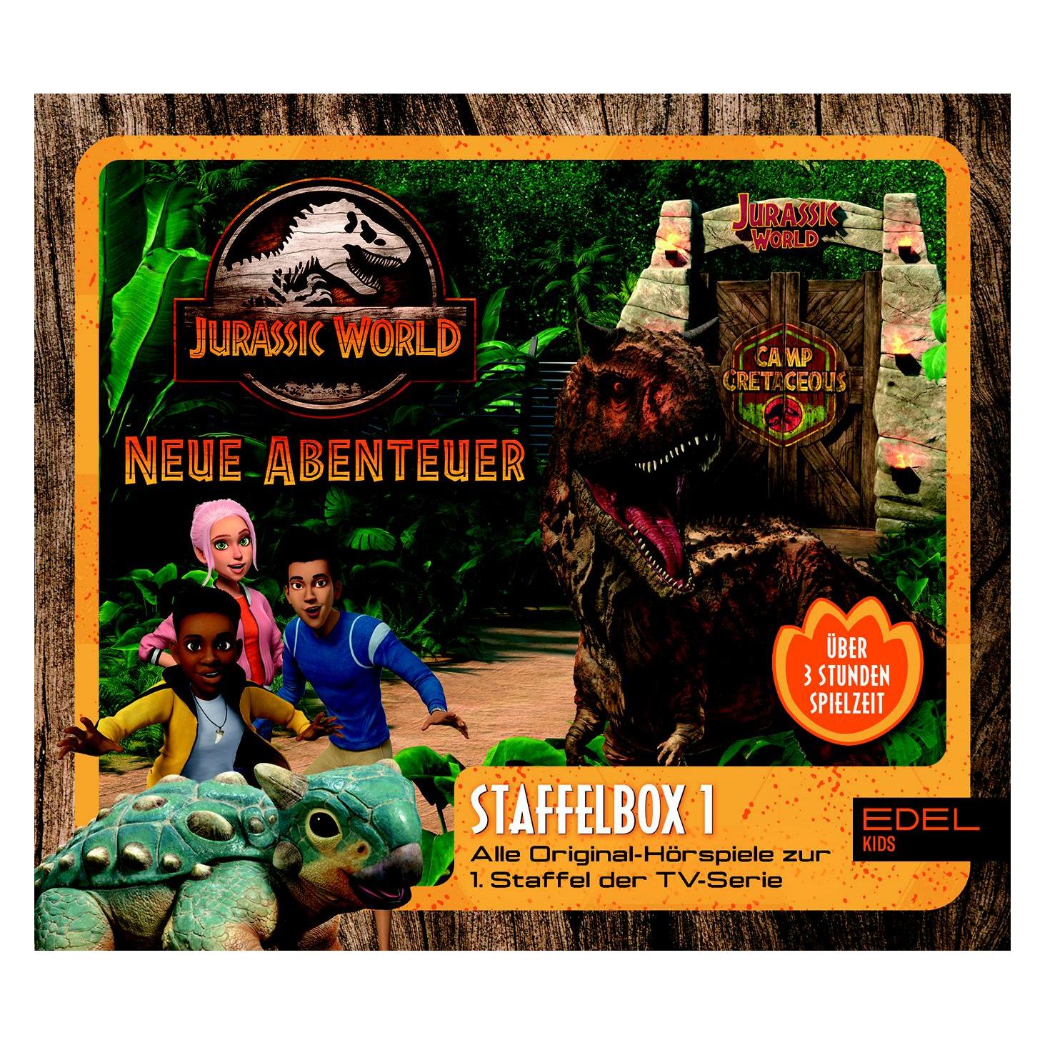 Edel:Kids Jurassic World - Neue Abenteuer Staffelbox 1 (F1-3) (Deutsch) (0215614KID)