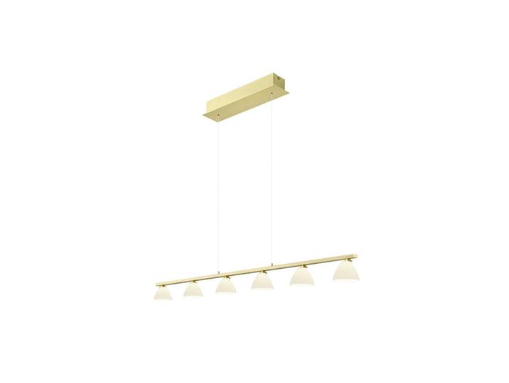 Hell Led-Hängeleuchte Mona, Messingfarben, 20x150x114 cm, höhenverstellbar, Lampen & Leuchten, Innenbeleuchtung, Hängeleuchten, Pendelleuchten