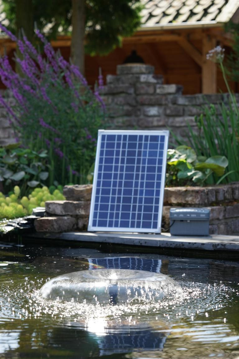OUTSIDELIVI SolarMax 2500 Accu Solar Springbrunnenpumpe 2480 l/h 10005279